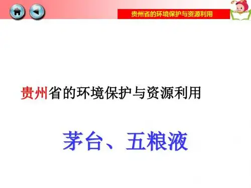 第八章第四节贵州省的环境保护与资源利用