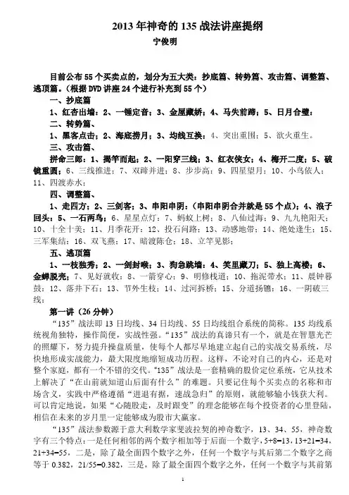 135战法55种方法图解--宁俊明2013版--.