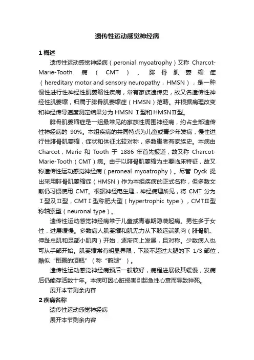 遗传性运动感觉神经病