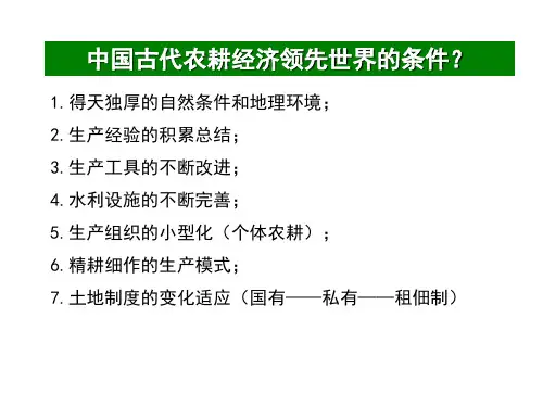 岳麓版历史必修二第2课中国古代的土地制度课件(共24张PPT)(优质推荐版)