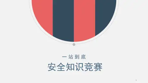 安全知识竞赛题ppt课件
