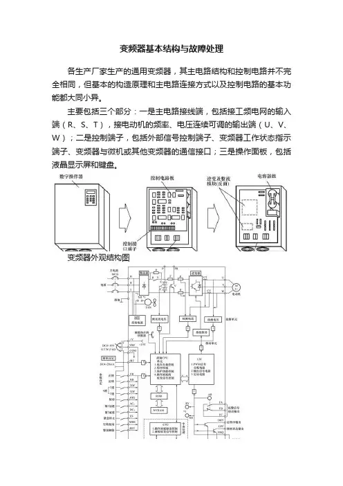 变频器基本结构与故障处理