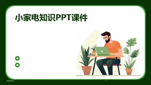 2024年度小家电知识PPT课件