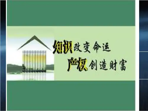 鲁人版八年级道德与法治上册第9课第2框《知识产权不受侵犯》ppt课件精选全文