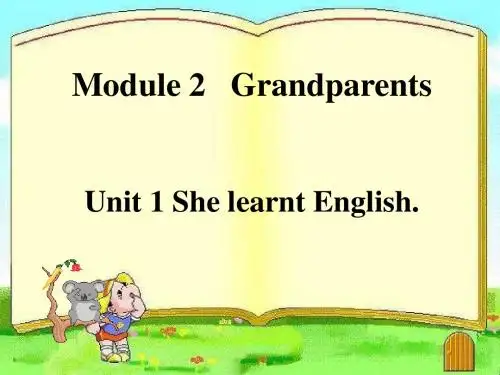 She_learnt_English。课件
