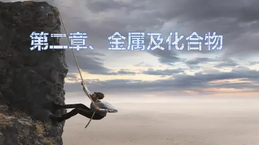 金属及其化合物-高考化学一轮复习