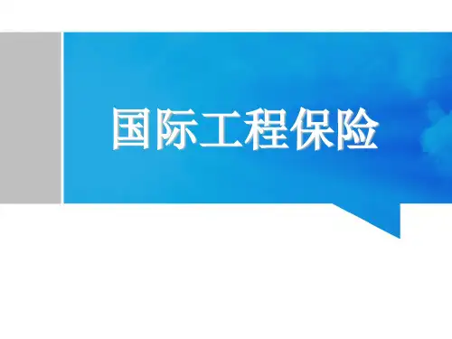 国际工程保险
