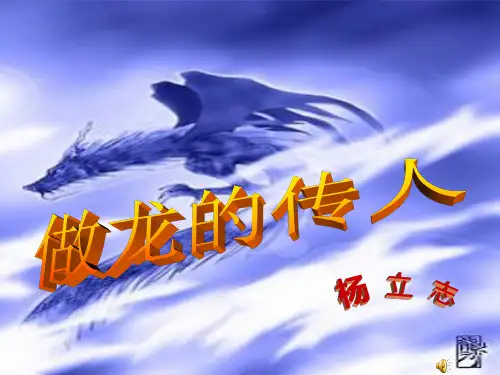 做龙的传人ppt课件