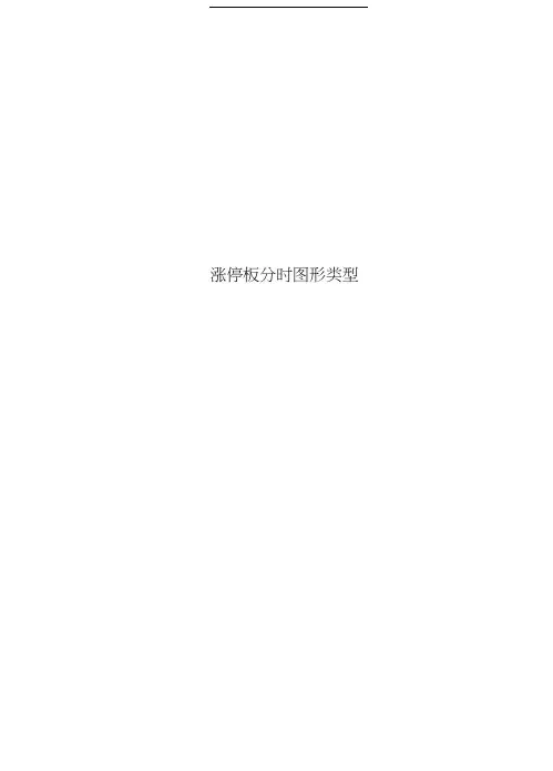 涨停板分时图形类型