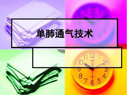单肺通气技术