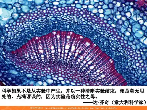 2016年秋学期人教版高一生物必修1课件：第一章 第2节 显微镜的使用