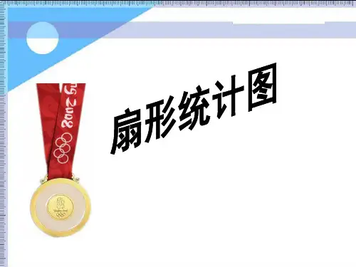  奥运奖牌—扇形统计图 青岛版教育课件