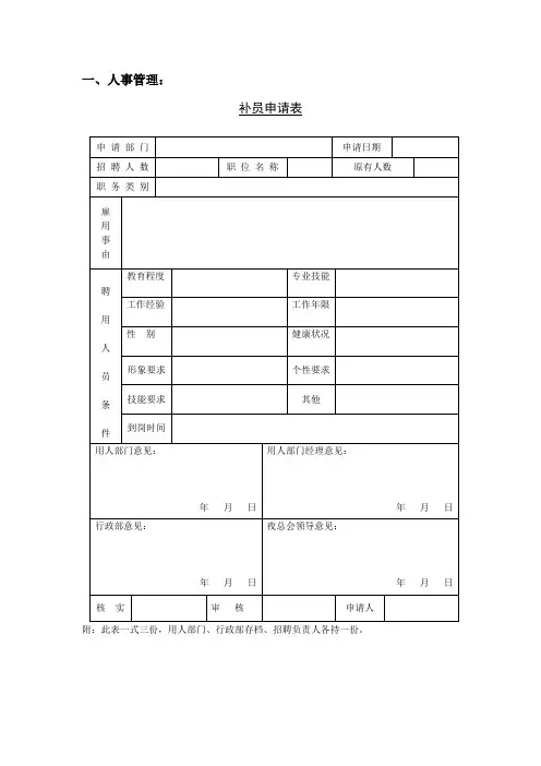 站台各类表格
