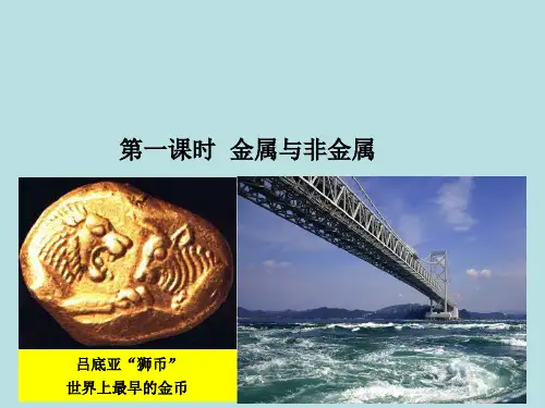 2.1.1 金属材料—浙教版九年级科学上册课件 (共18张PPT)