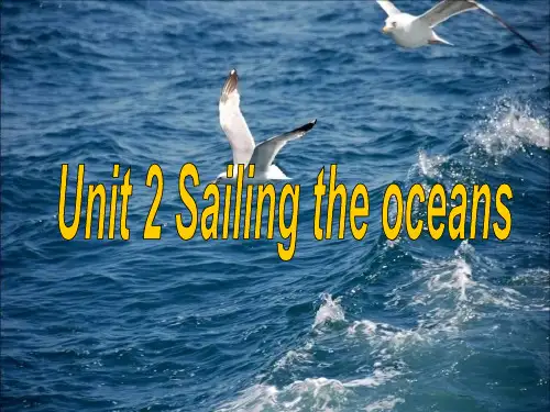 人教版高中英语选修9课件：Unit 2 Sailing the oceans Learning about language(共26张PPT)