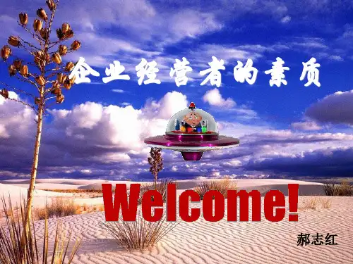企业经营者的素质(精)