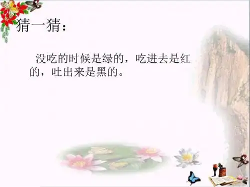 一年级美术下册第13课《各式各样的水果》 优秀课件1人教版