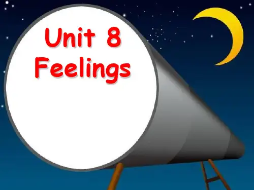 三年级英语下册 Unit 4 feelings 教学课件 精品课件 外研版 Join in