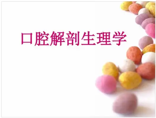 口腔解剖1牙体解剖
