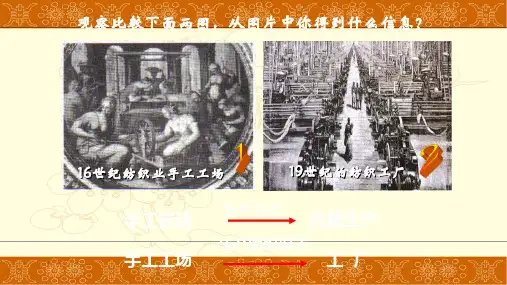 人教部编版九年级历史上册第20课第一次工业革命课件共45张PPT