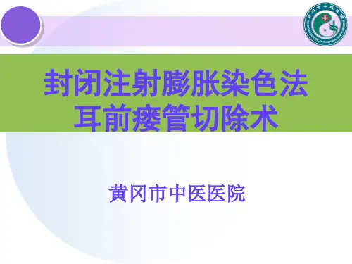 耳前瘘管-