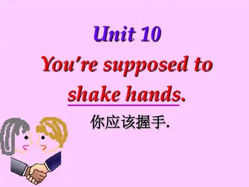 人教英语九年级全一册Unit10Section A1a—2c(共59张PPT)