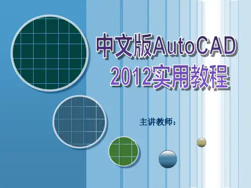 中文版AutoCAD 2012实用教程(2)