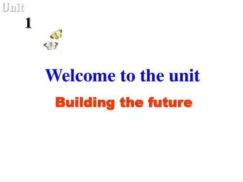 2016高二英语课件：Unit1《Building the future Task》(牛津译林版选修10)