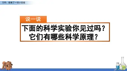 三年级【下】册语文-第四单元习作我做了一项小实验人教(部编版)(47张ppt)公开课课件