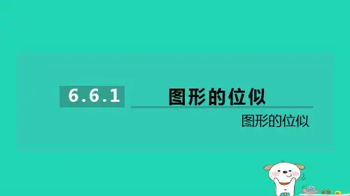 2024九下6-6图形的位似1图形的位似习题新版苏科版