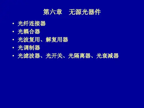 光波导理论与技术_第六章