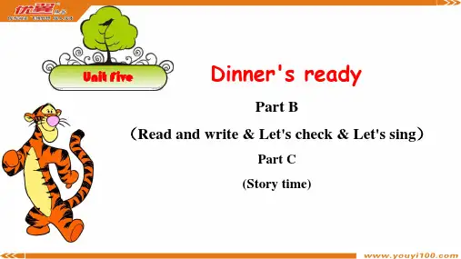pep四年级英语上册unit5 Part B Part C Story time -课件.ppt