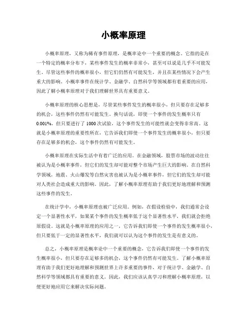小概率原理