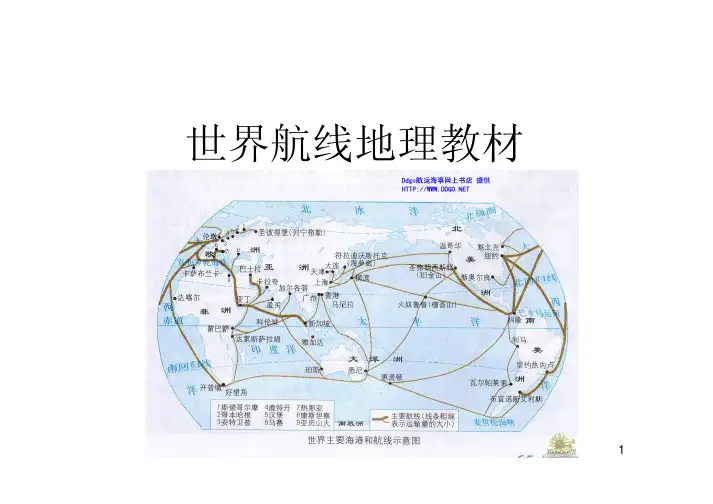 海运航线图