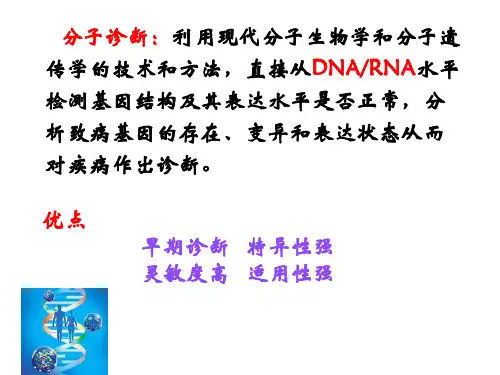 分子诊断及其临床应用