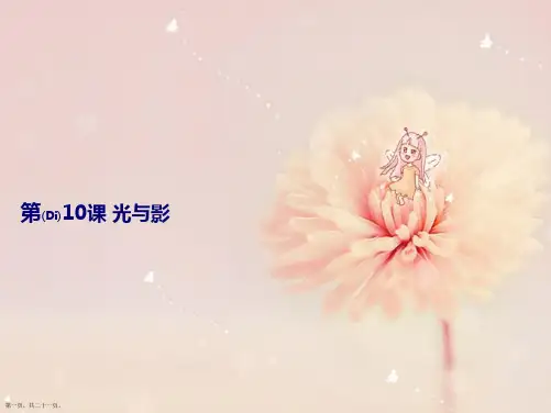五年级下册美术第10课光与影