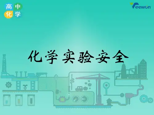 《化学实验安全》教学-完整版PPT课件