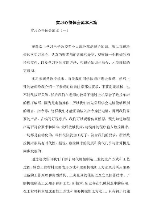 实习心得体会范本六篇.doc