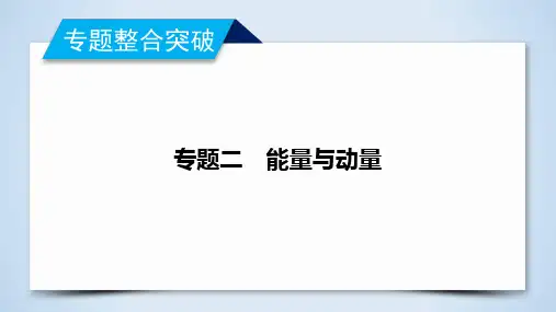 2019年高考物理二轮专题复习课件：第5讲+功　功率　动能定理+PPT