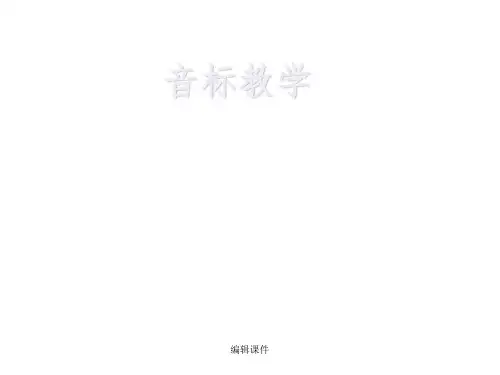 48个英语音标(共48张PPT)