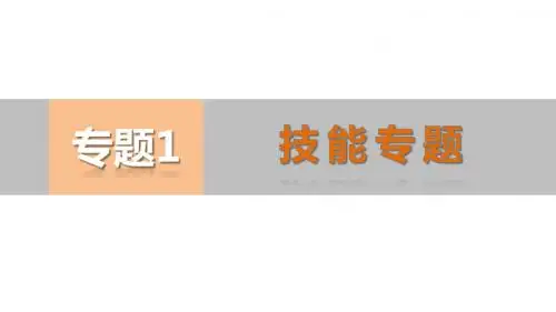 高考地理二轮总复习配套ppt课件：(1)地球仪、地图与地理信息技术