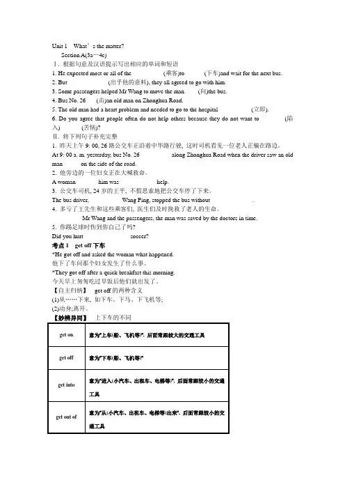 【金榜学案】人教新目标版八年级下册 Unit 1 Section A(3a—4c).ppt.Convertor【含解析】