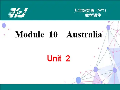 外研版九年级上册英语 M10 U2 教学课件