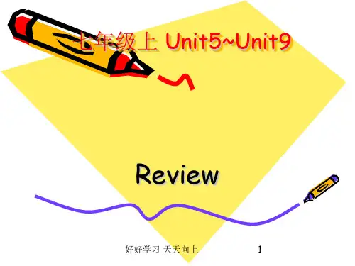 人教版(PEP义务教育版)初一英语七年级上册人教版  Unit 5- Unit 9 名师教学PPT课