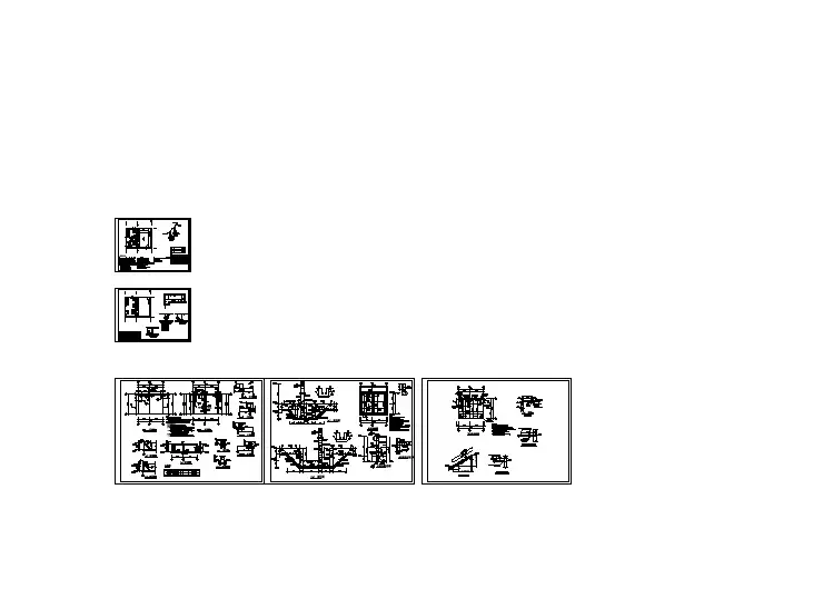 某办公楼室外地下消防泵房建筑结构图