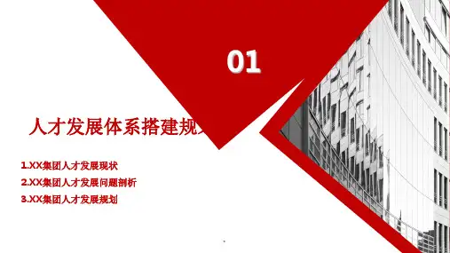 人才发展规划及项目方案优秀课件