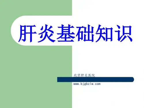 肝炎基础知识_北京肝炎医院