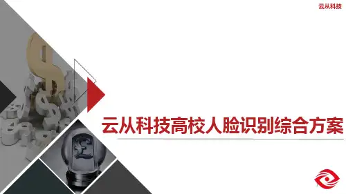 人脸识别智能门禁方案ppt课件