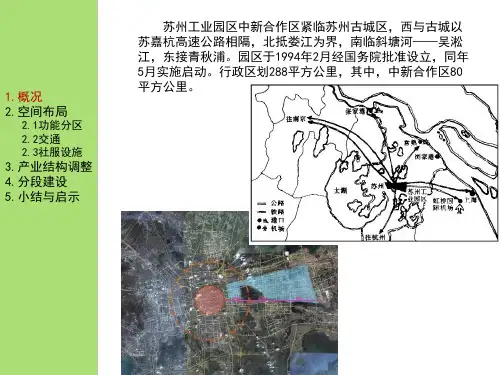 苏州新加坡工业园区全解ppt课件