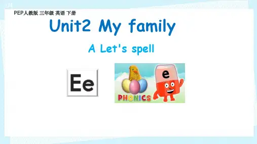 Unit2MyFamily(课件)人教PEP版英语三年级下册